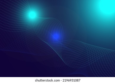 star dots with curve stripe flow line ribbon background can be use for commercial banner food and beverage label product presentation package design vector eps