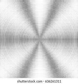 star of the dotted lines. abstract background. grunge texture. halftone effect. vector illustration.