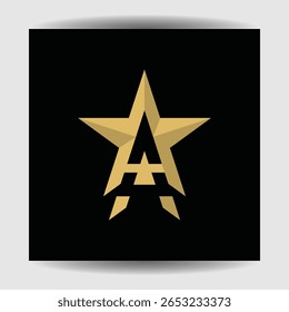 Star with Double A Letter