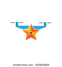Star Drone Logo icon Design