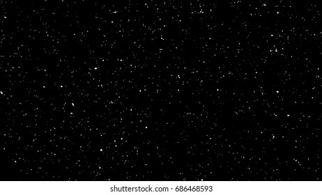star dust illustration vector on dark background