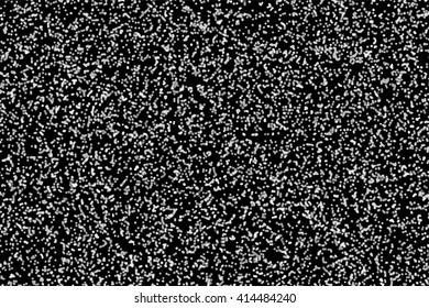 Star dust particles on black background