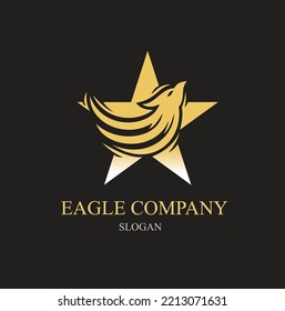 Star Eagle Logo for your bussiness and company