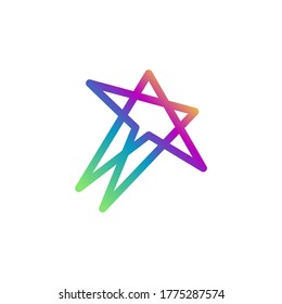 star for education and childcare logo design