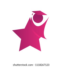 Star Education Logo Template