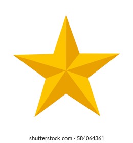 star emblem isolated icon