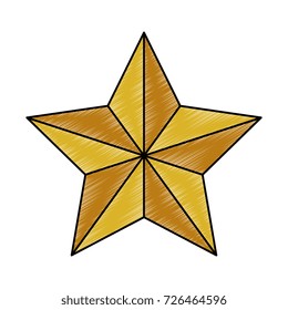 star emblem isolated icon