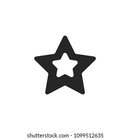 Star Empty Modern Simple Vector Icon