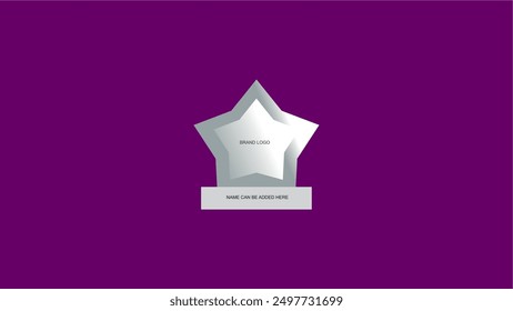 Star Event Trophy Vector Artworks - Print  Trophy