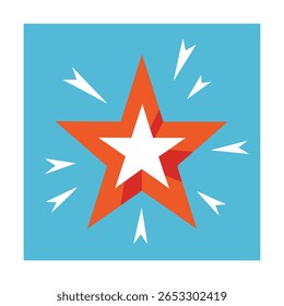 Gráfico Star Explosion com intermitência de radiação