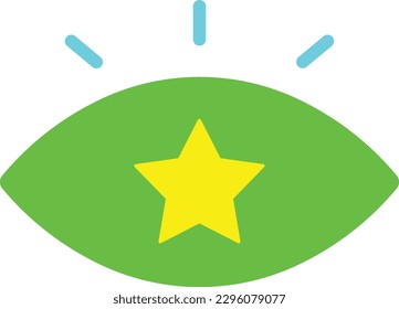 star eye find view first Flat