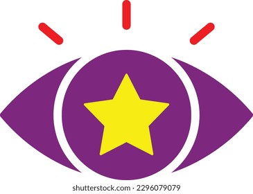 star eye view find first Flat