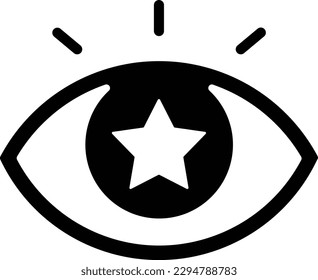star eye view first find Glyph