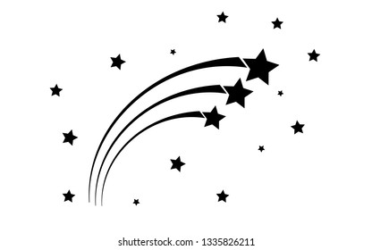 star fall black stars