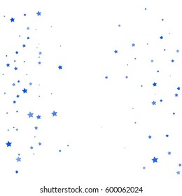 Star Falling Print. Gold Yellow Starry Background. Vector Confetti Background Pattern. Starlight Night. Astral Design. Golden Starlit Card. Fall Chaotic Decor. Modern Creative Backdrop.