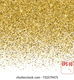 Star Falling Print and Modern Creative Pattern. Silver Starry Background. Confetti Star Background Pattern. White Gold Starlight Card. Confetti Fall Chaotic Decor. Verctor illustration