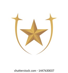 star faster express logo icon vector illustration design