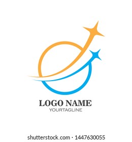 star faster express logo icon vector illustration design
