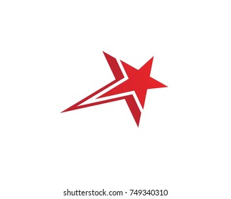 Star faster logo design template