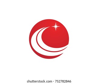 Star faster logo design template