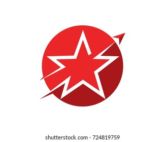 Star faster  Logo Template
