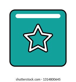 star favorite button