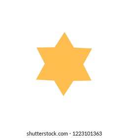 star, favorite icon. Element of material arrow symbol icon for mobile concept and web apps. Color star, favorite icon can be used for web and mobile