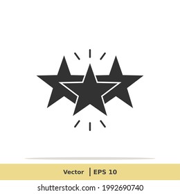 Star, favorite Icon Illustration. Favorite Sign Symbol. Vector EPS 10