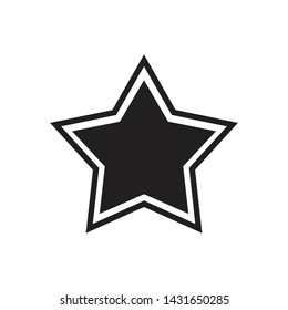 Star Favorite Symbol Icon Vector Design Illustration