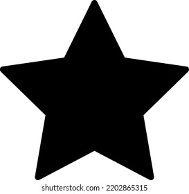 Icono de símbolo favorito de estrella Ilustración de diseño de vectores.eps