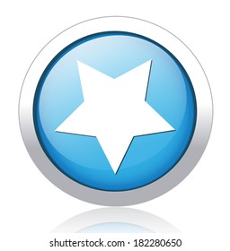 Star favorite web icon