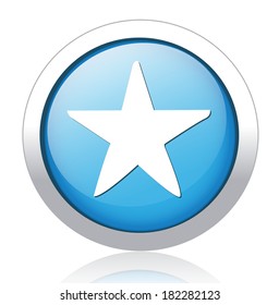 Star favorite web icon