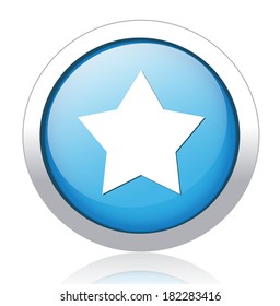 Star favorite web icon