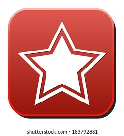 Star favorite web icon