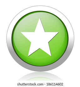 Star favorite web icon