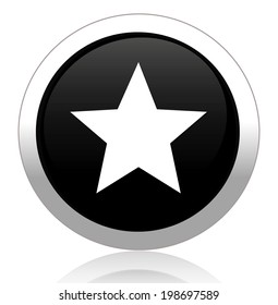 Star favorite web icon