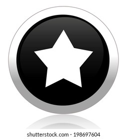 Star favorite web icon