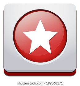 Star favorite web icon