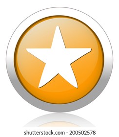 Star favorite web icon