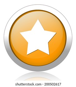 Star favorite web icon