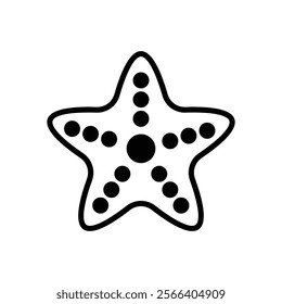 Star Fish icon. Summer icon design. vector graphic