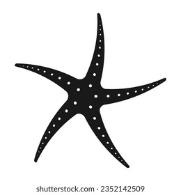 Star-Fisch-Symbol, Vektorgrafik-Symbol