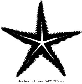 star fish logo design vector file