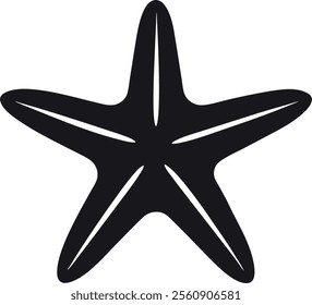 Star fish logo vector flat design