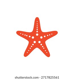 Star fish silhouette icon vector flat illustration design.