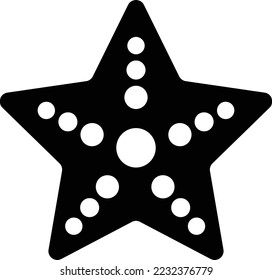 Ilustración del diseño del icono del vector de estrella
