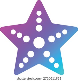 Sterne Fisch Vektor Symbol Design Illustration