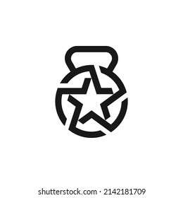 Star Fitness Logo, Vektorgrafik