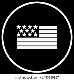 Star flag icon for your project
