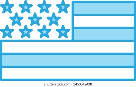 Star flag icon for your project
